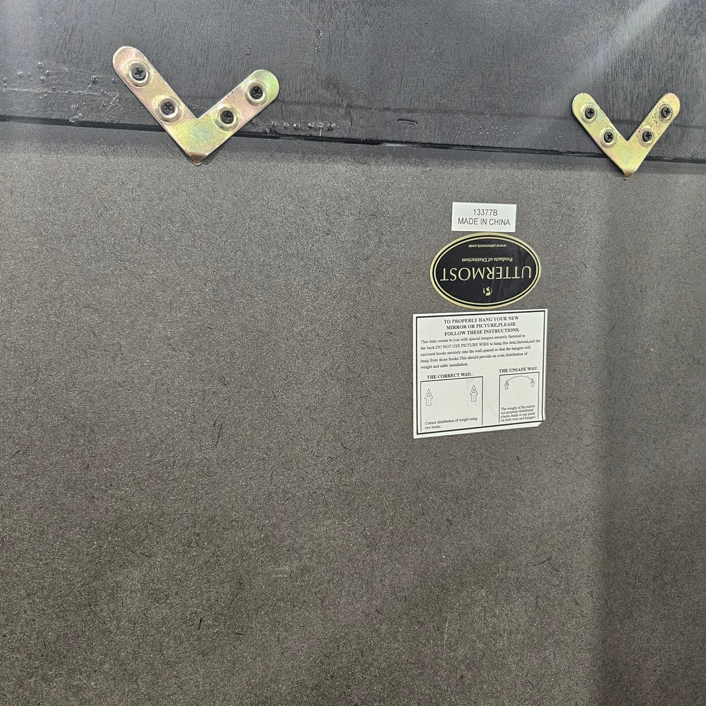 Uttermost Traditional Framed Mirror