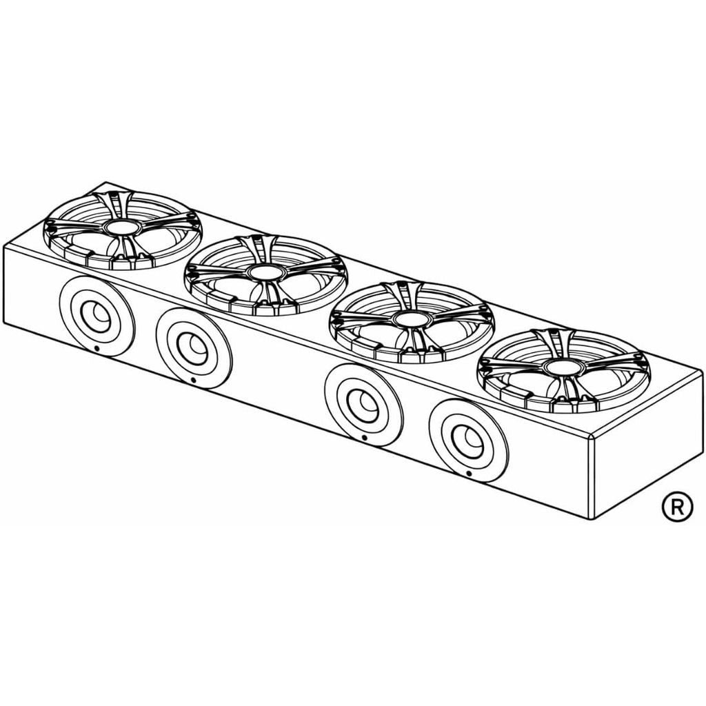(New) Menace Audio Car Audio Midrange Enclosure