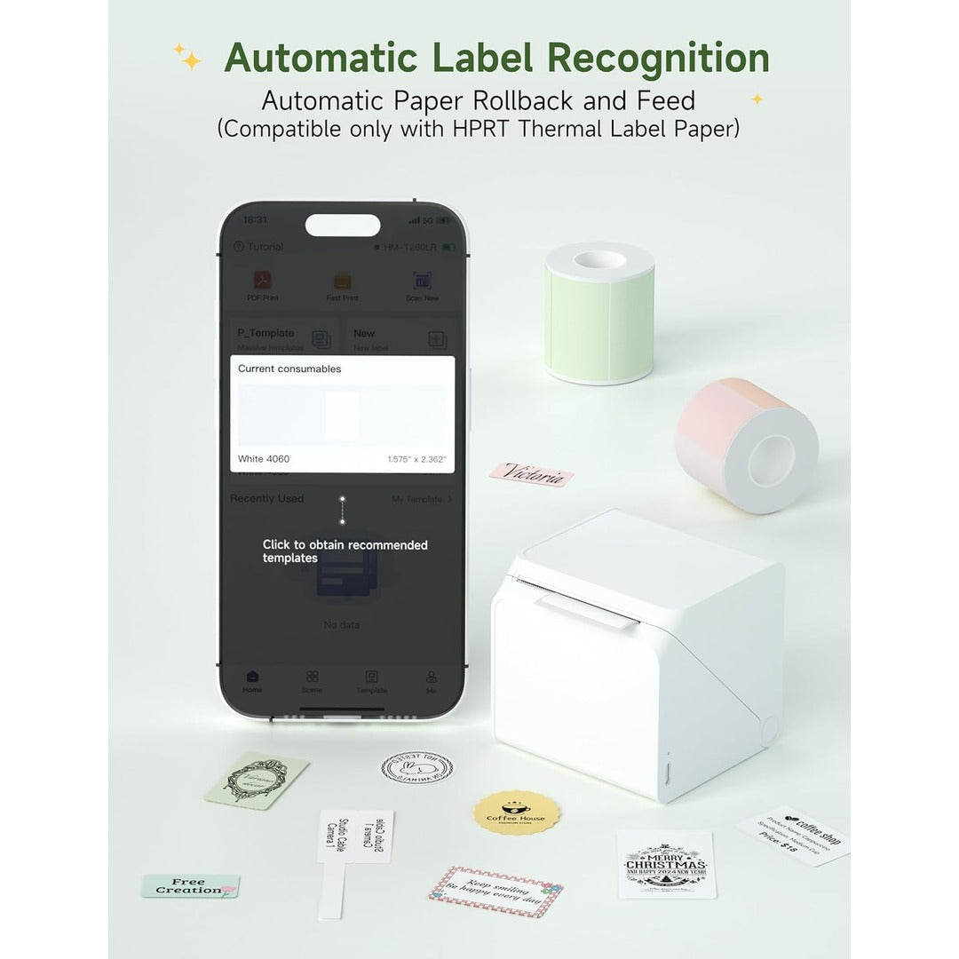 (New) HPRT Label Maker Machine