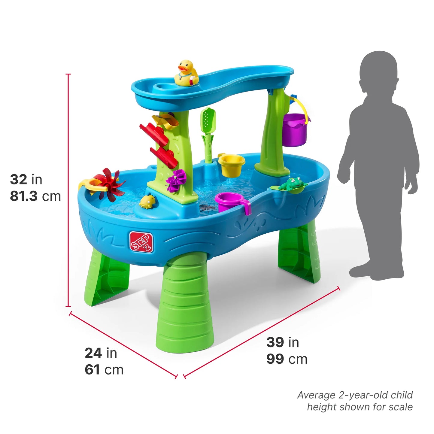 (New) Step 2 Rain Showers Splash Pond Water Table
