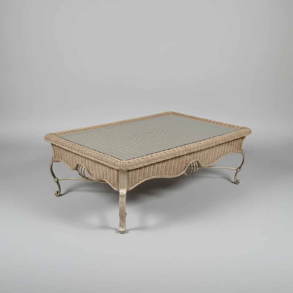 Wicker-style Coffee Table