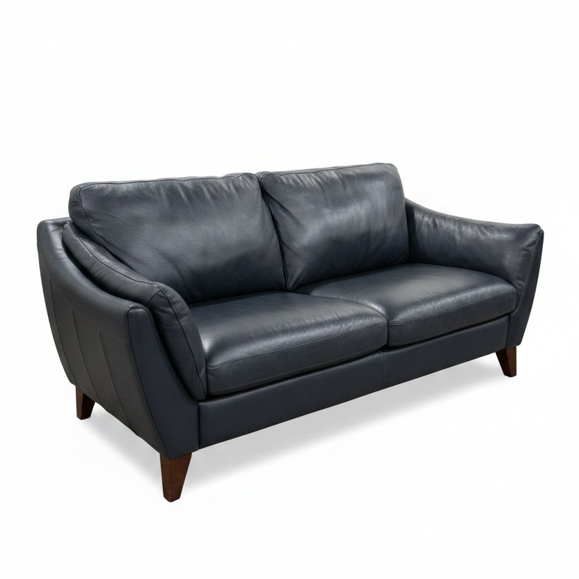 Raymour & Flanigan Greccio Leather Sofa