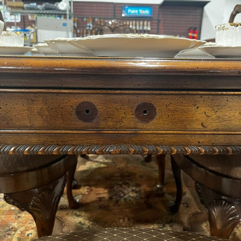 Henredon Dining Table with Custom Chairs