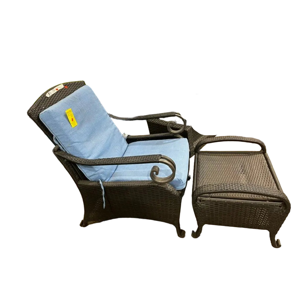 Hampton Bay Kampar 4-piece Woven Deep Seating Patio Furniture Set