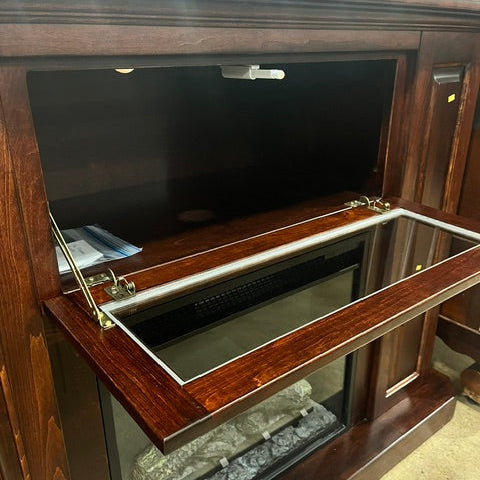 Hiland Mantel Fireplace Console