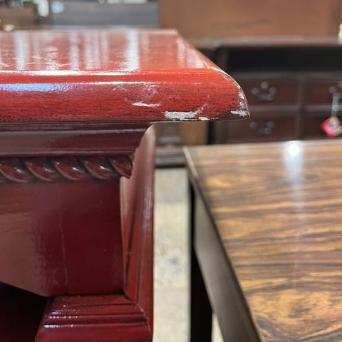 Cottage-Style Wooden Media Console