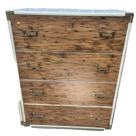 Mid-Century Modern Campaign-Style Chest