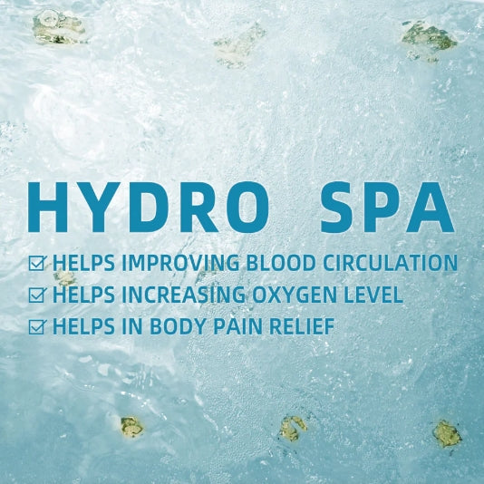 72 Inch WOODBRIDGE Freestanding Whirlpool & Air Heated Soaking Bathtub