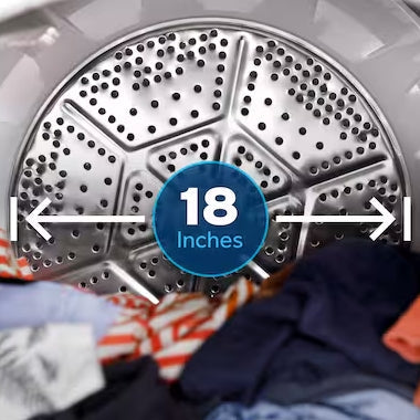 GE 7.2-cu ft Vented Electric Dryer (White)