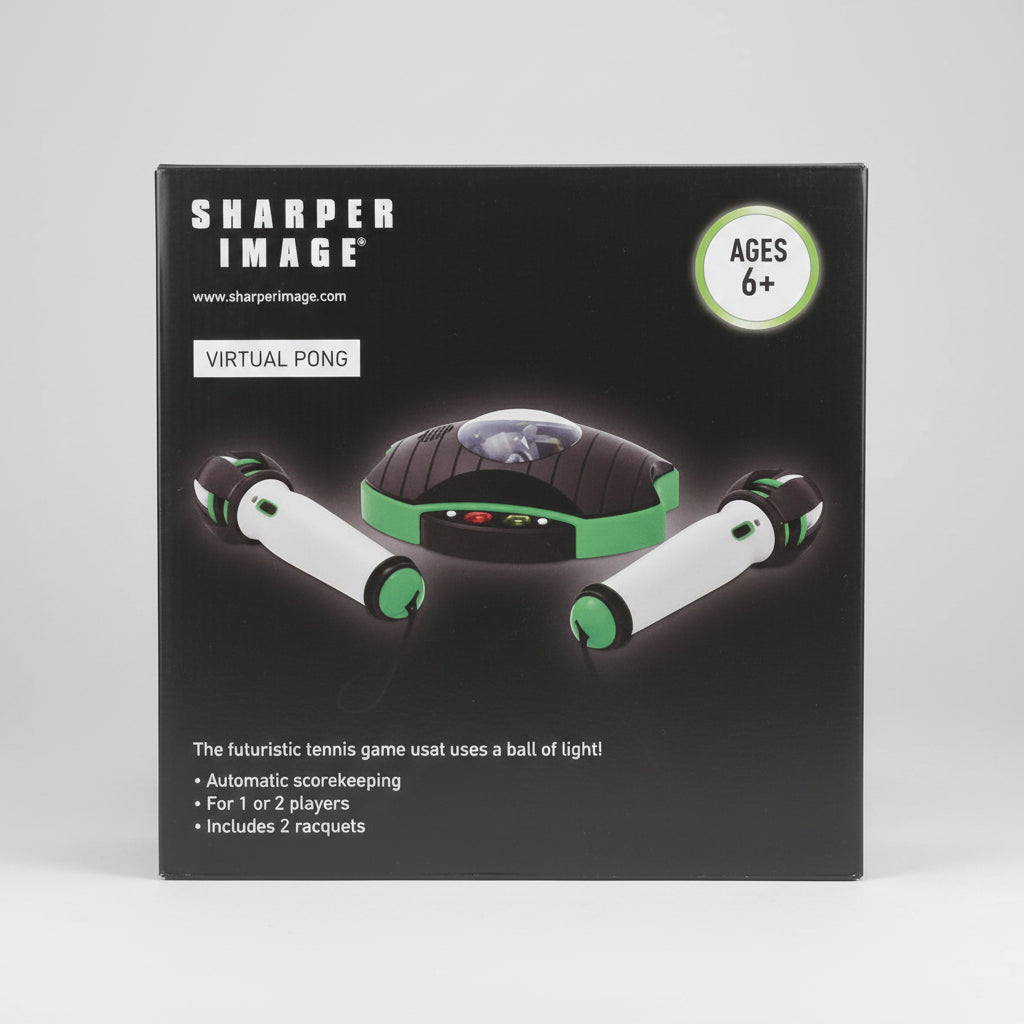 (New) Sharper Image Virtual Pong Electronic Game