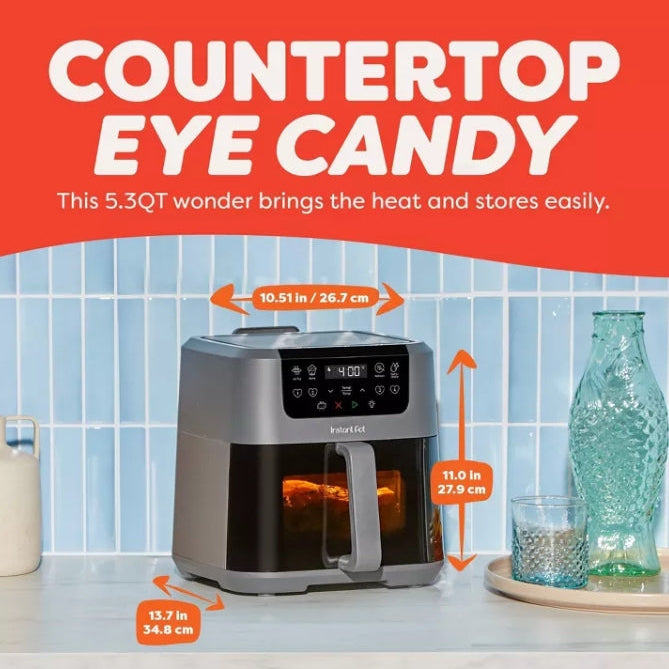 Instant Pot 5.3qt Air Fryer with Odor Erase + Clearcook