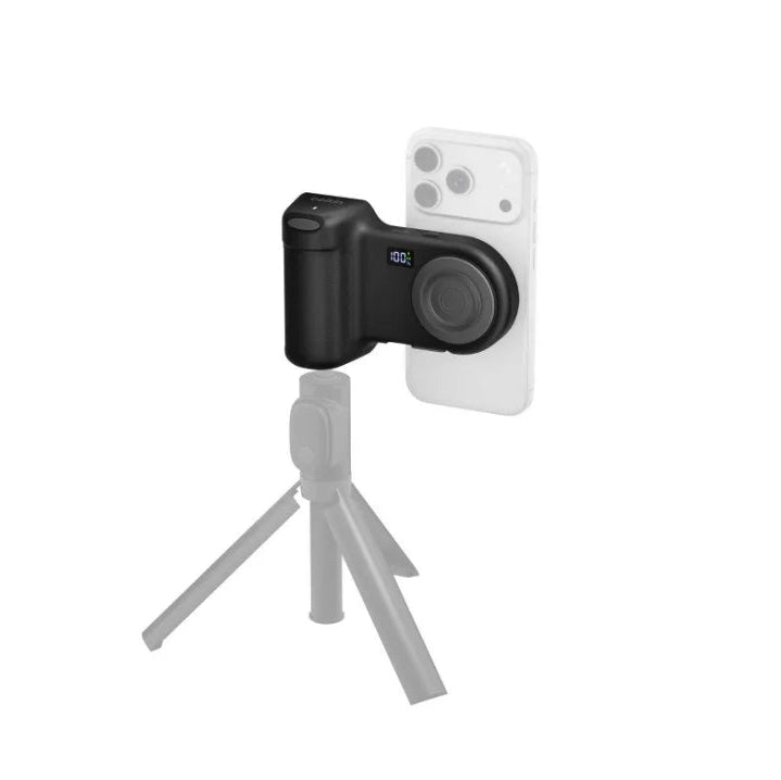 (New) Belkin 1.75" 10000 mAh Power Camera Grip/Bank USB-C Port - Pepper Gray