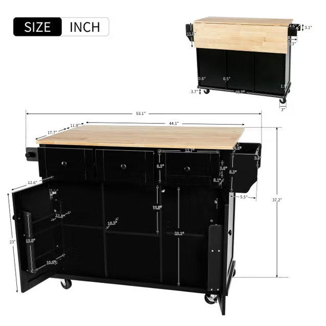 Dovelina Kiopy Kitchen Cart