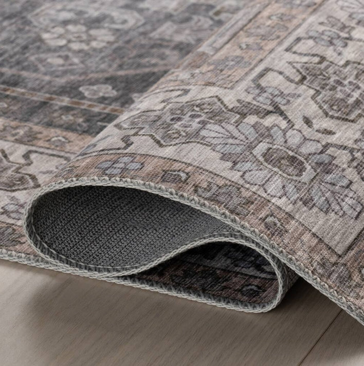 (New) Nuloom Kalaya SplashGuard Machine Washable Area Rug