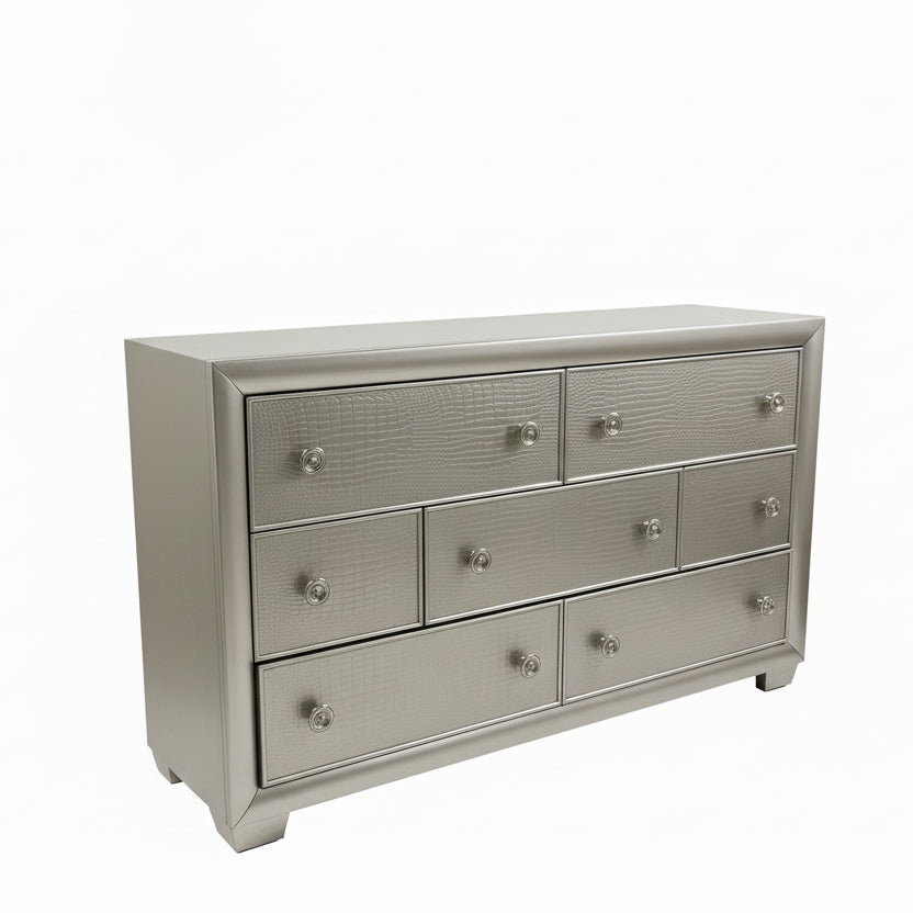 Celestial Finish Wooden 6-drawer Dresser