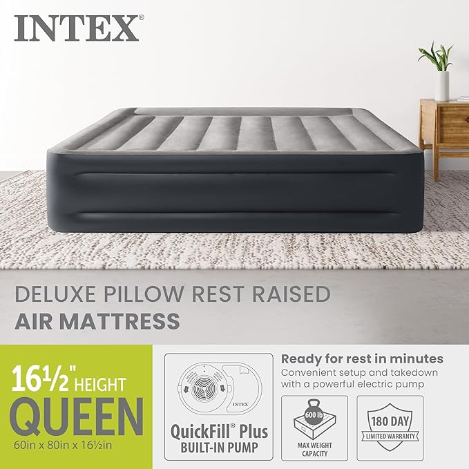 Intex 64135ED Queen Dura-Beam Plus Air Mattress