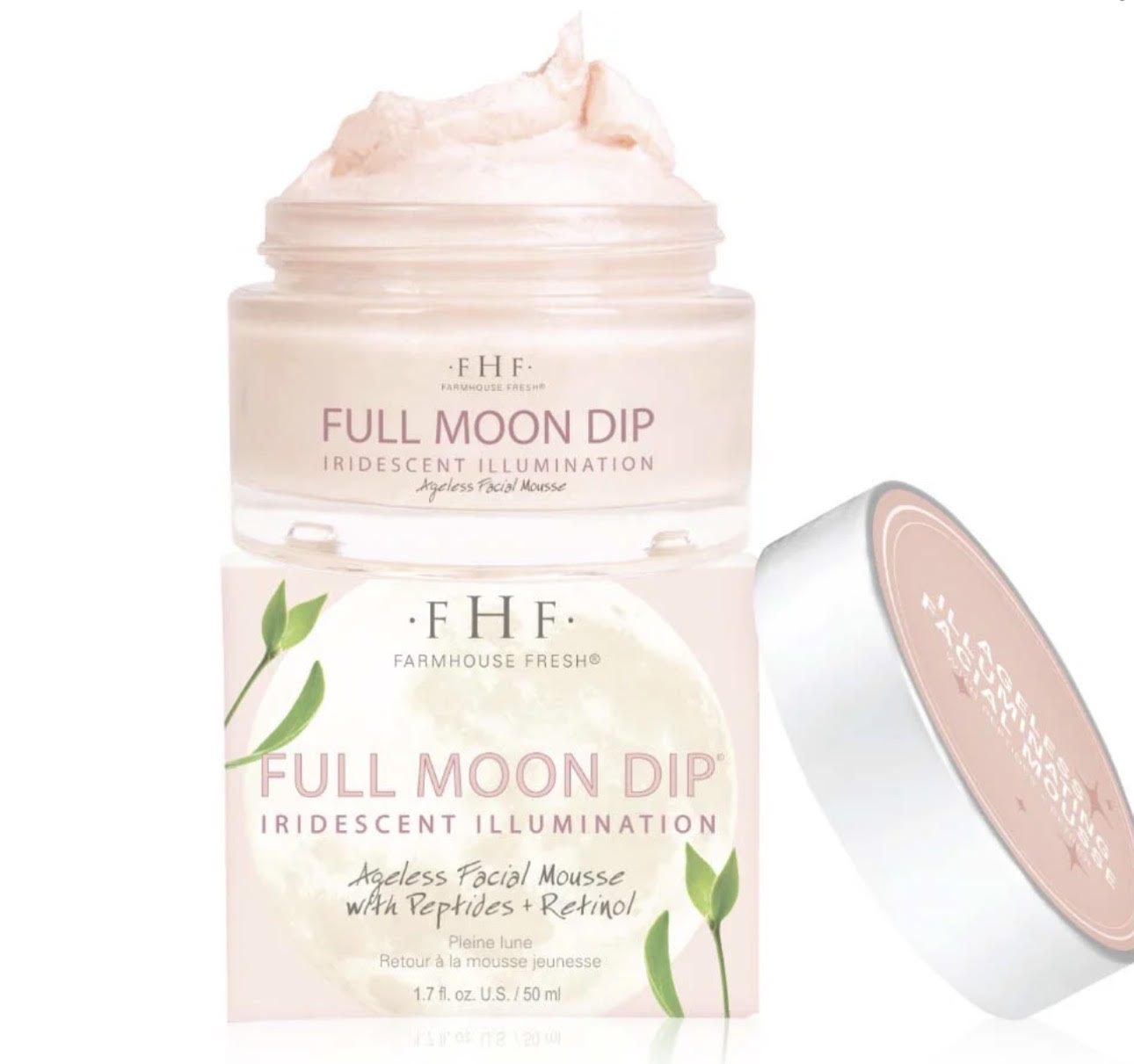 Farmhouse Fresh Full Moon Dip Iridescent Facial Mousse