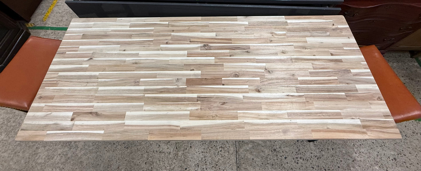 Custom Butcher Block Table