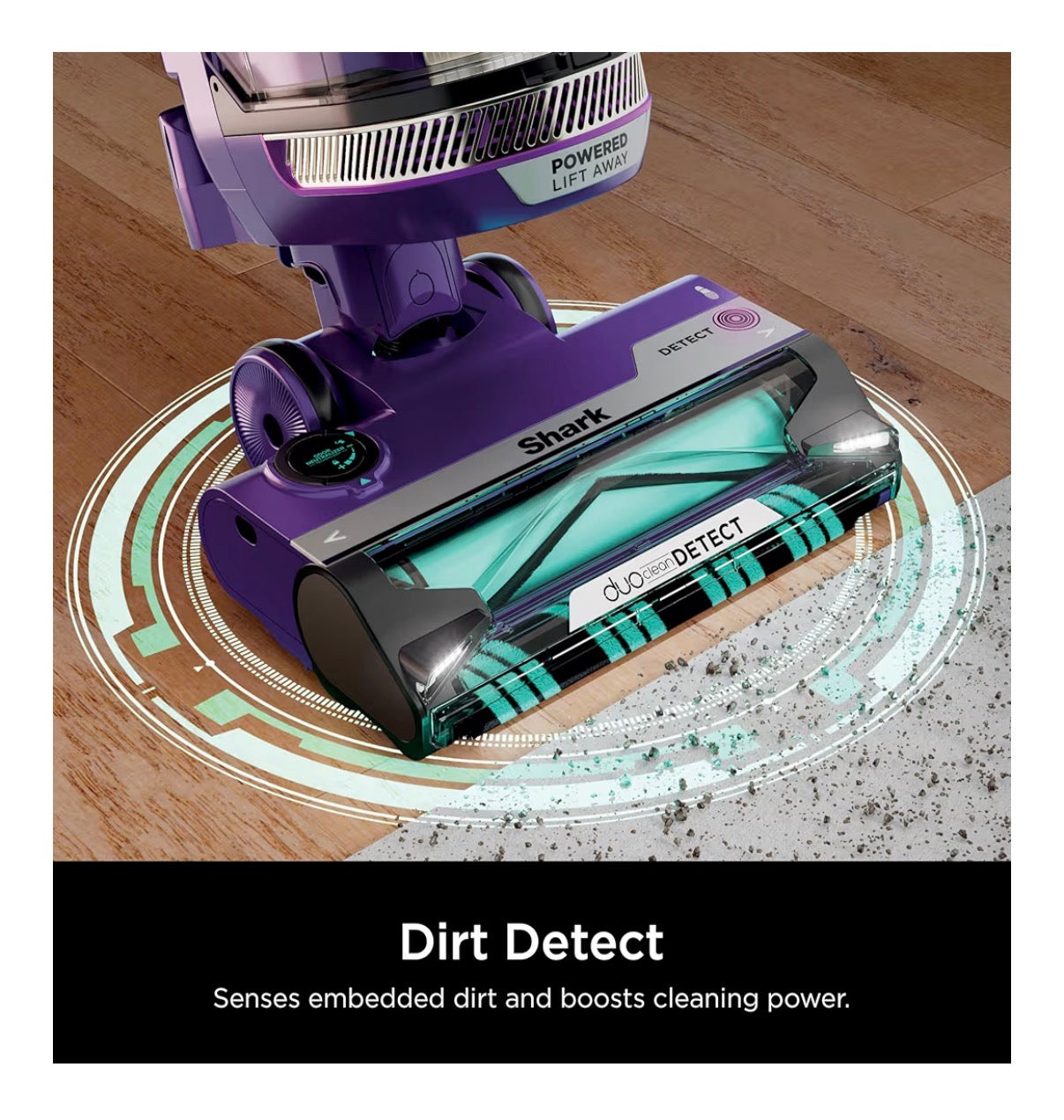 Shark POWERDETECT Upright Vacuum Cleaner with HEPA Filter