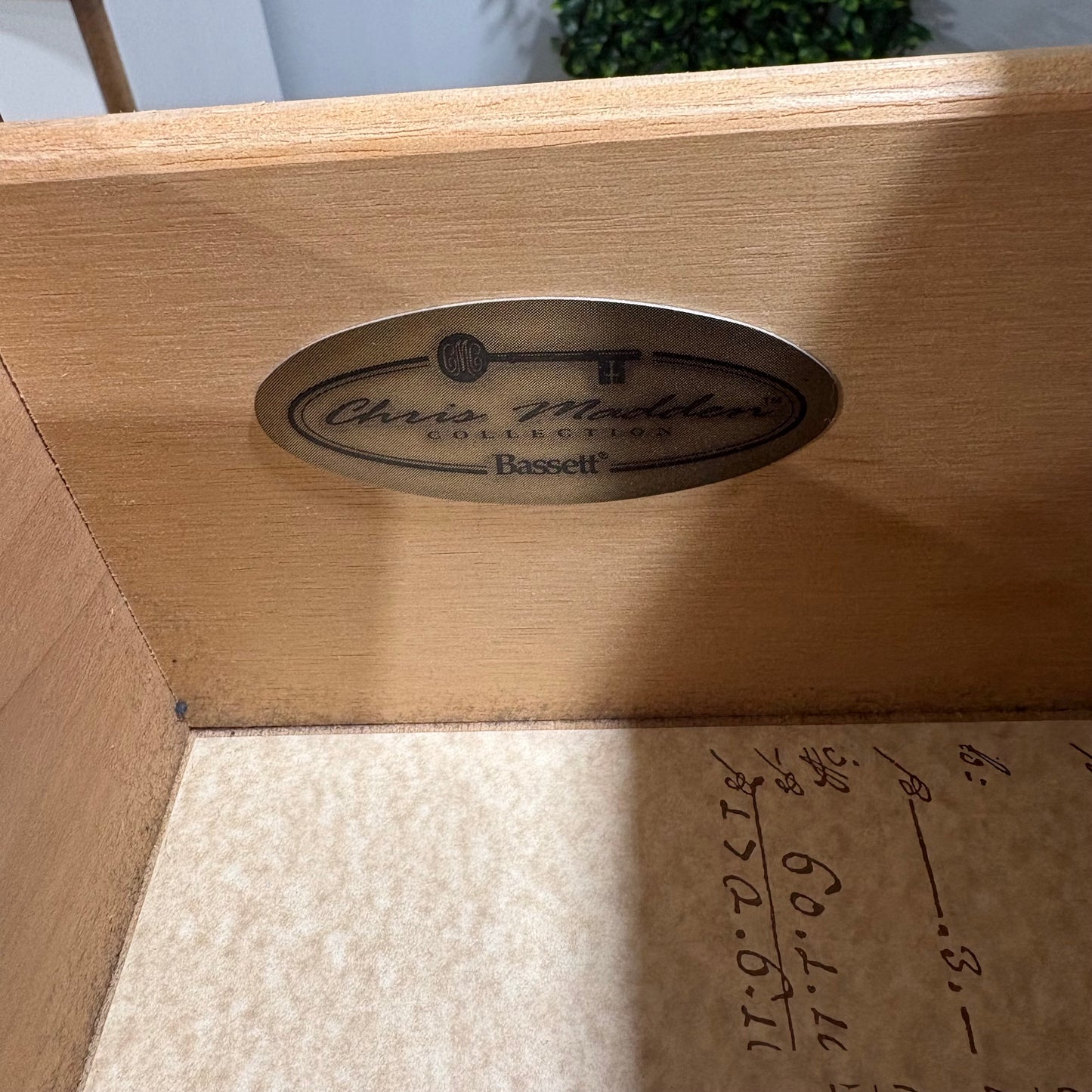 Basset Furniture Chris Madden Collection Dresser