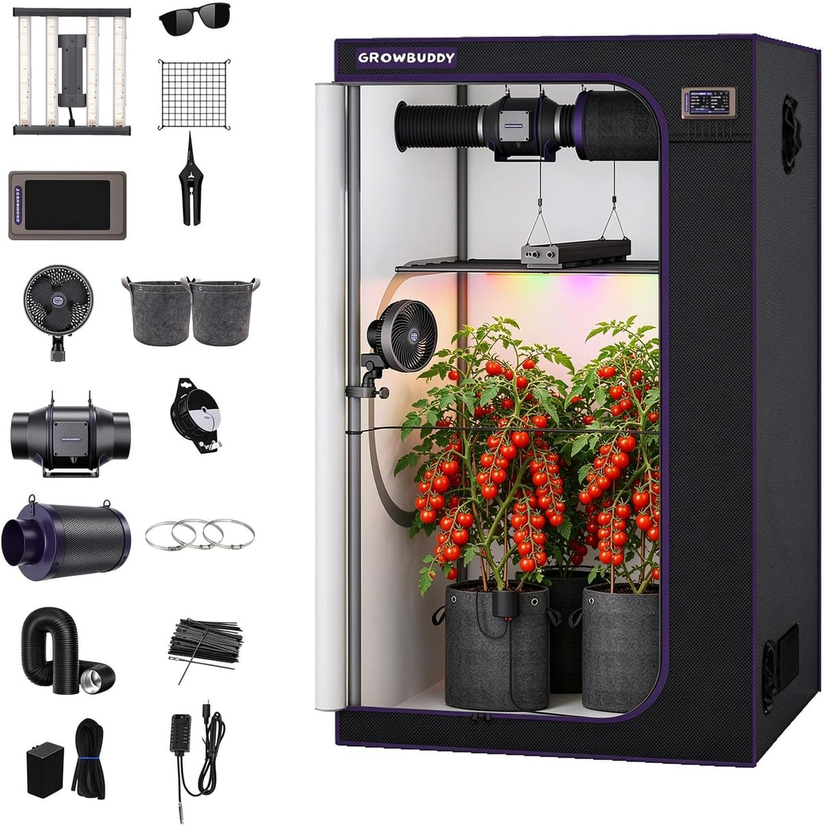2x2 Indoor Grow Tent Kit
