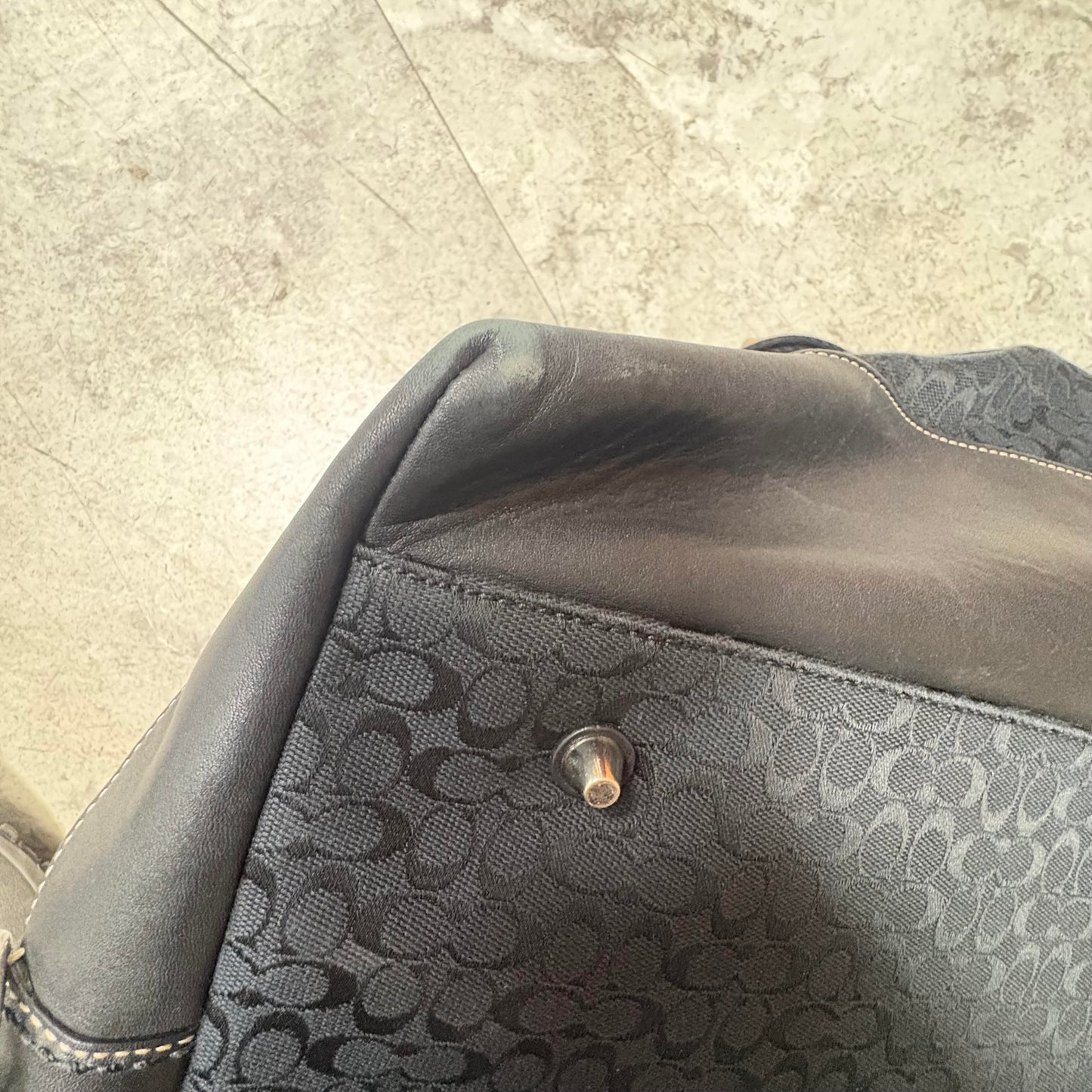 Coach Voyager Overnight Bag