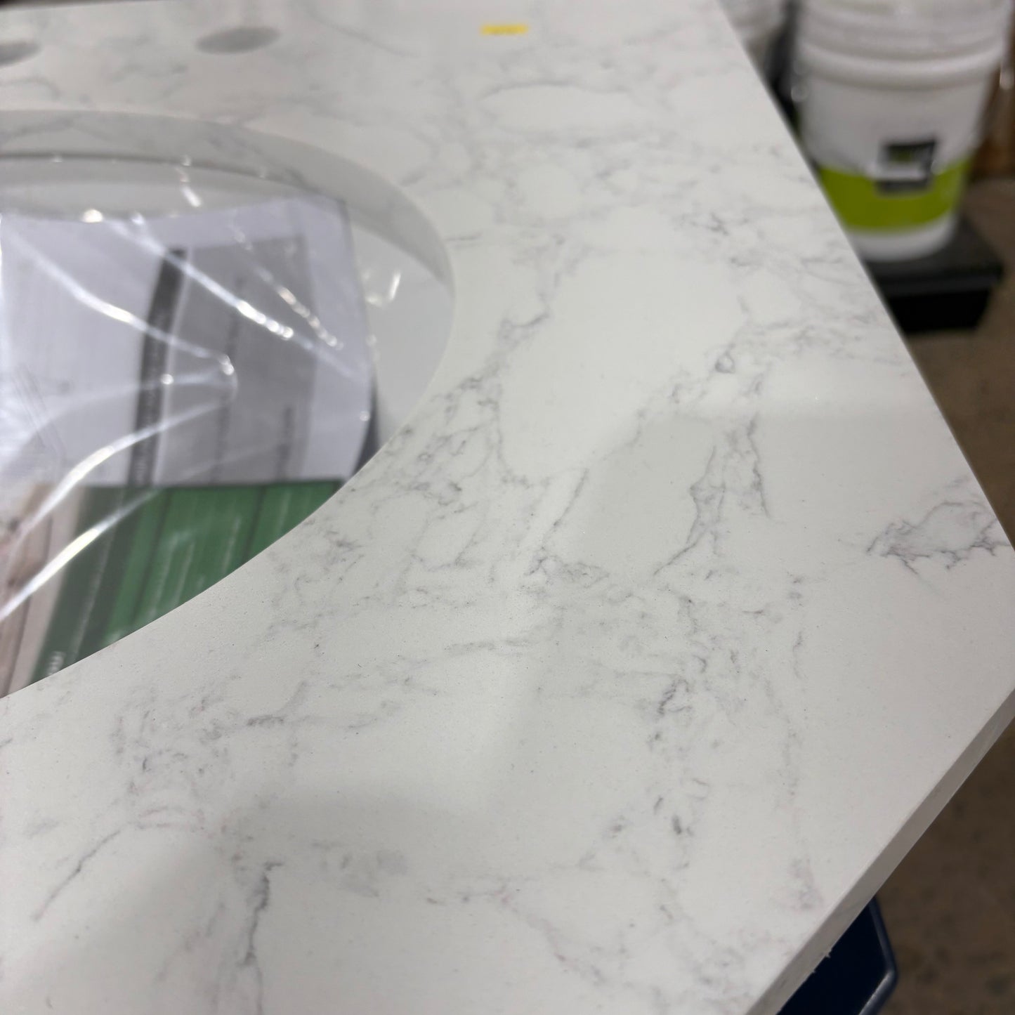 Marble Top Vanity with Sink