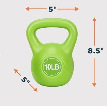 10 lbs Green Kettlebell (New)