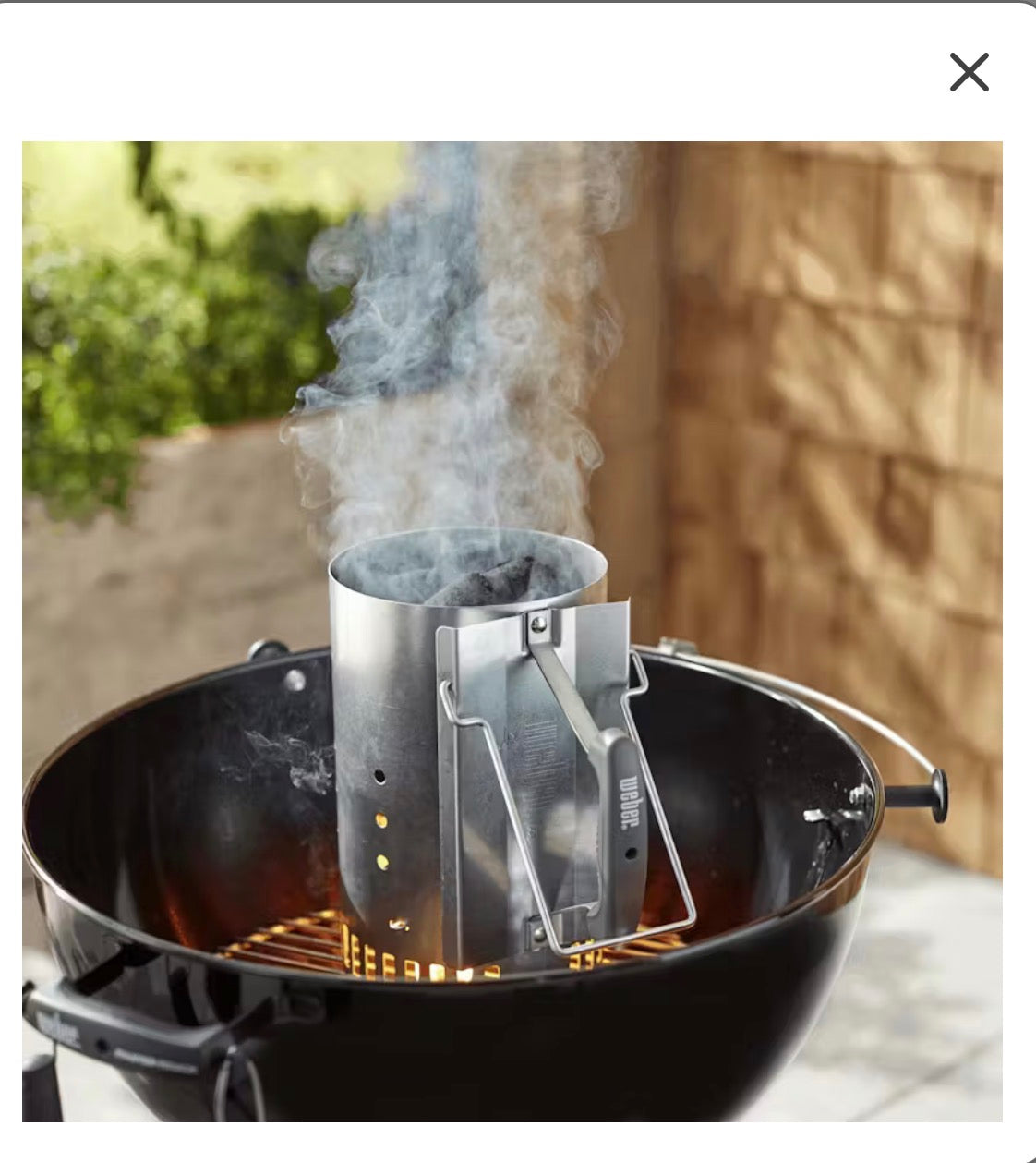 Rapidfire Chimney Starter (new)