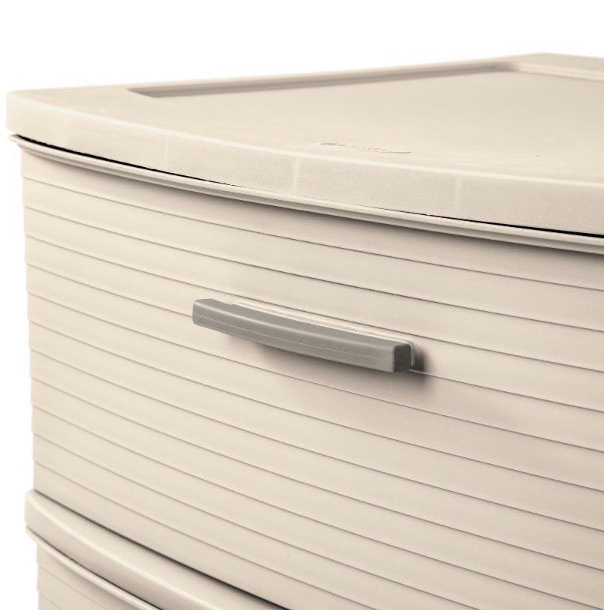3 Drawer Wide Tower - Snowfall White - Brightroom