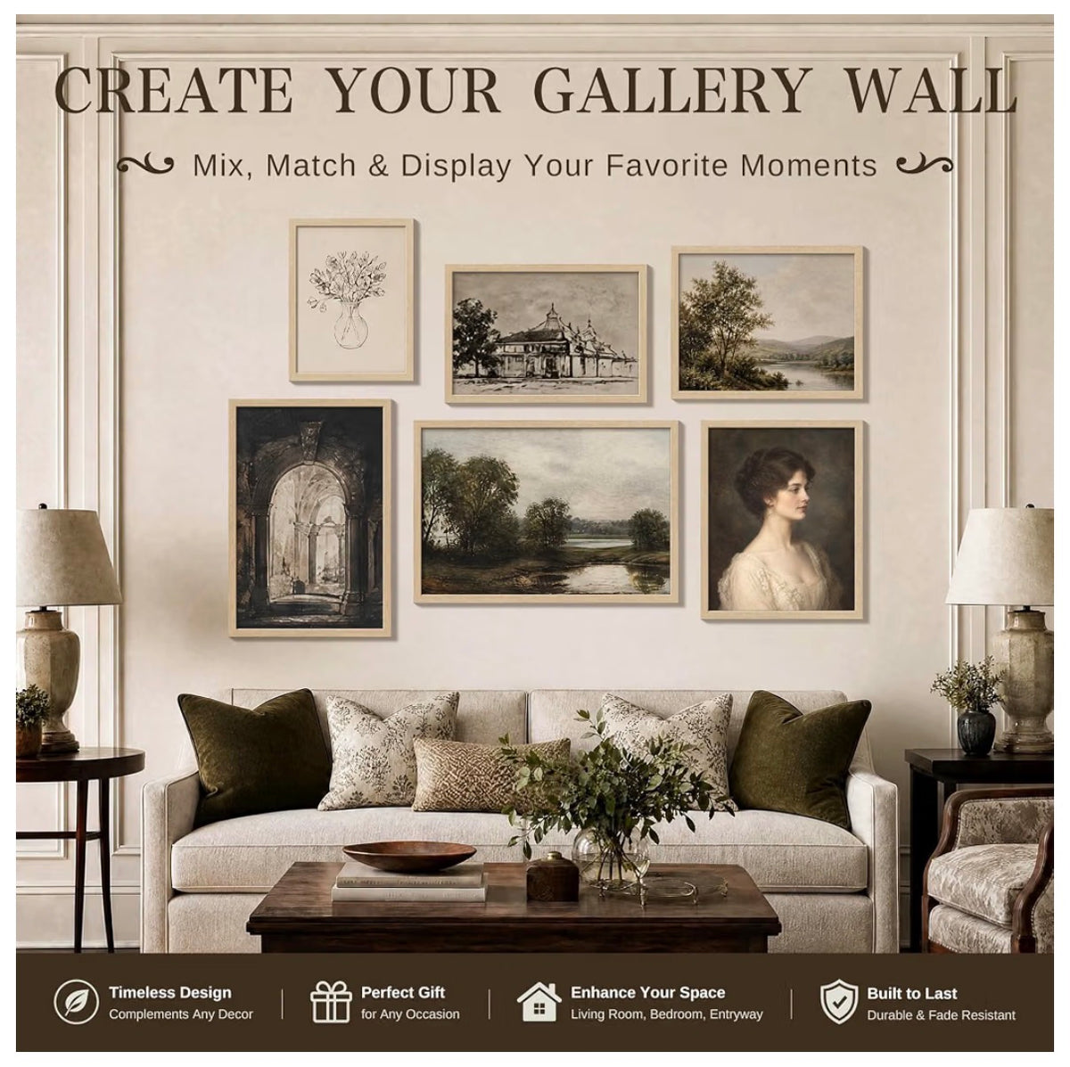 24 X 36 Inch Poster Frame 3 Pack, Natural oak Wood Wide Border for Pictures Light Woodgrain, Wall Hanging, HD Plexiglass, Vertical & Horizontal Wall Display Artwork, Office, Gallery Wall & Hallways (New in Box)