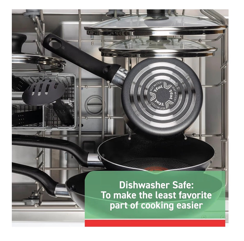 T-Fal Initiatives Non-Stick Cookware Set 18 Piece