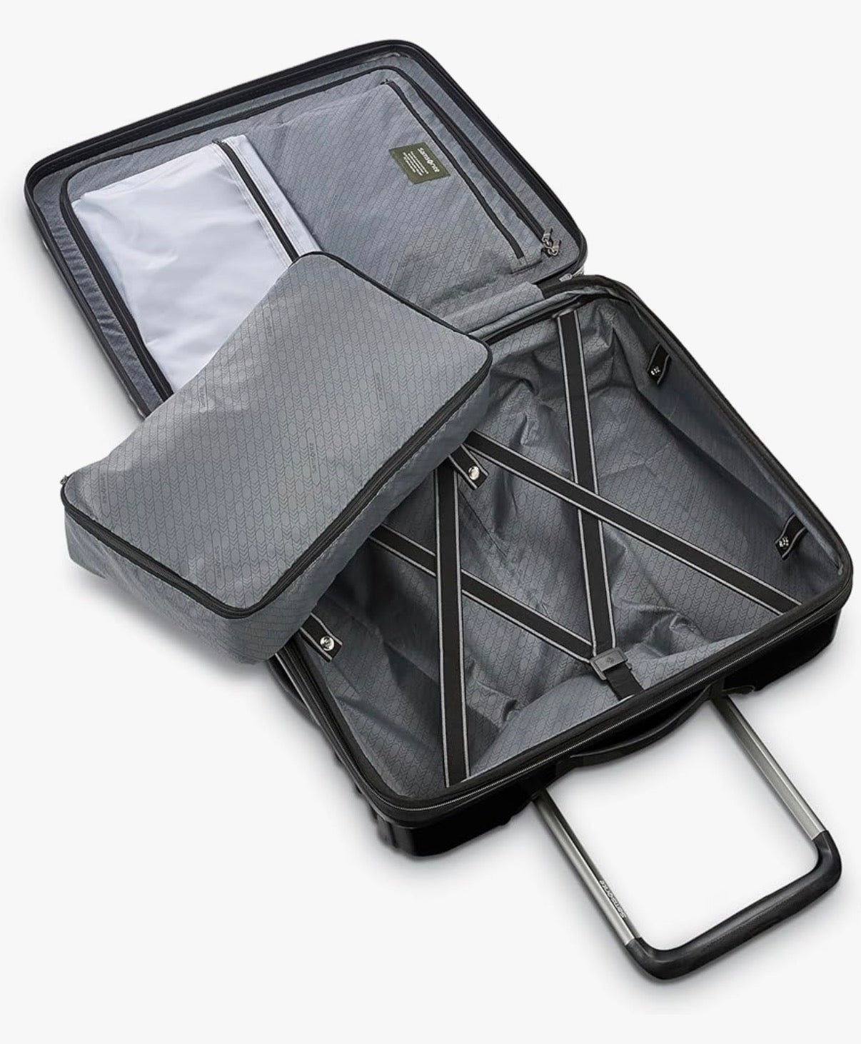 Samsonite Stryde 2: Hardside Expandable with Double Spinner Wheels, Medium Glider (Stealth Black) (New in Box)