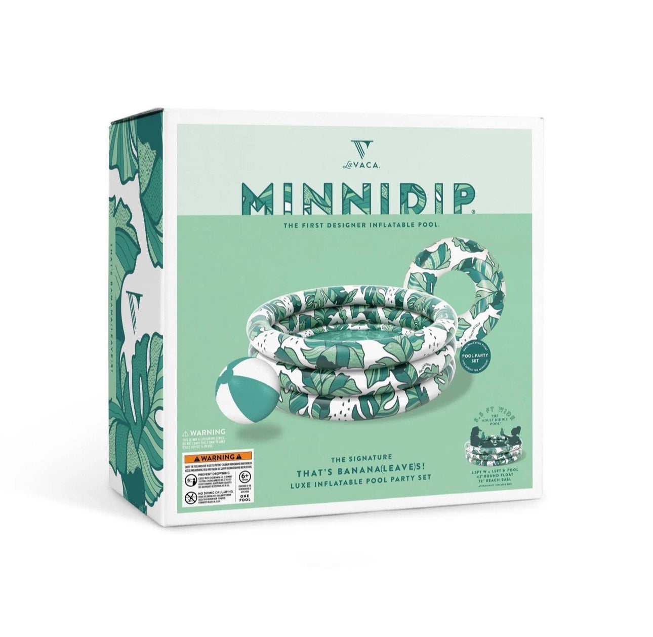 Minnidip That's Banana (Leave)S! Pool Set