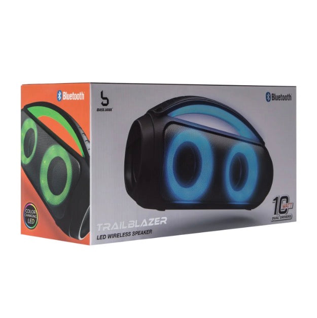 Bass Jaxx Trailblazer LED Wireless Speaker