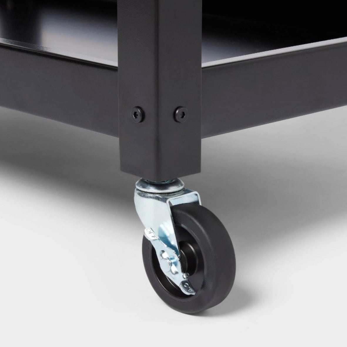 (New in Box) 3 Tier Metal Rolling Service Cart Brightroom™