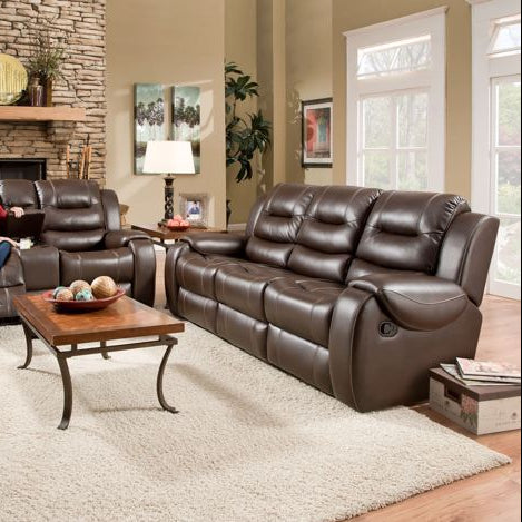 Jamestown Umber Reclining Sofa