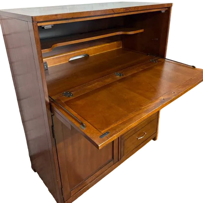 Mahogany Wood Secretary Desk