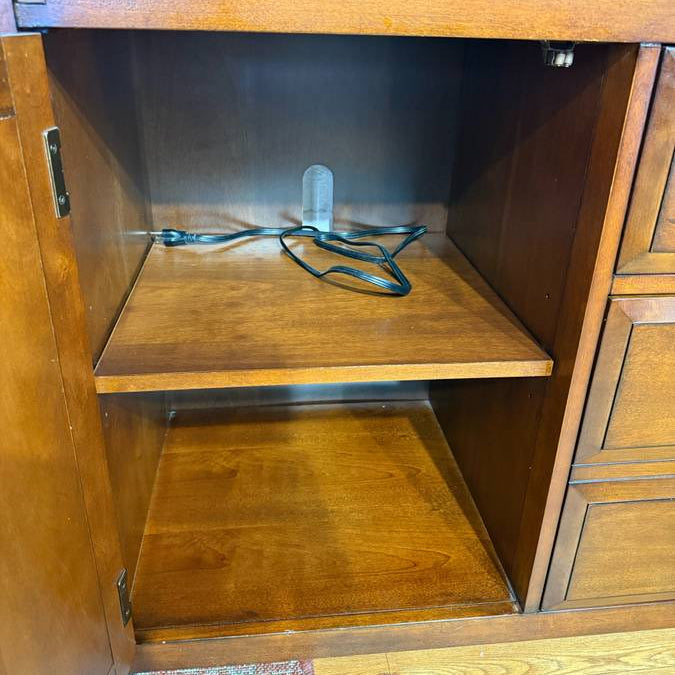 Mahogany Wood Secretary Desk