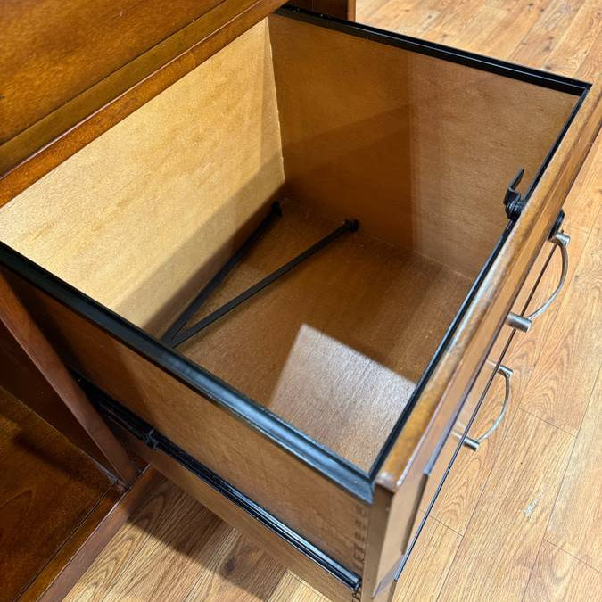 Mahogany Wood Secretary Desk