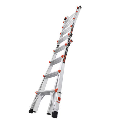 Little Giant Ladders Leveler M17 with Leg Levelers 18-ft Reach Type 1A - 300 lbs. Load Capacity Telescoping Multi-Position Ladder