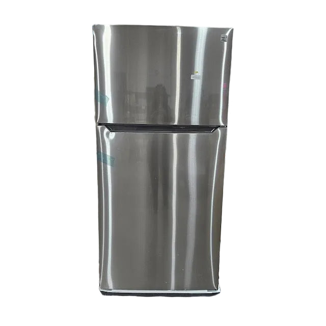 Kenmore 20.2-cu ft Standard-Depth 30-in Wide Top-Freezer Refrigerator Stainless Steel