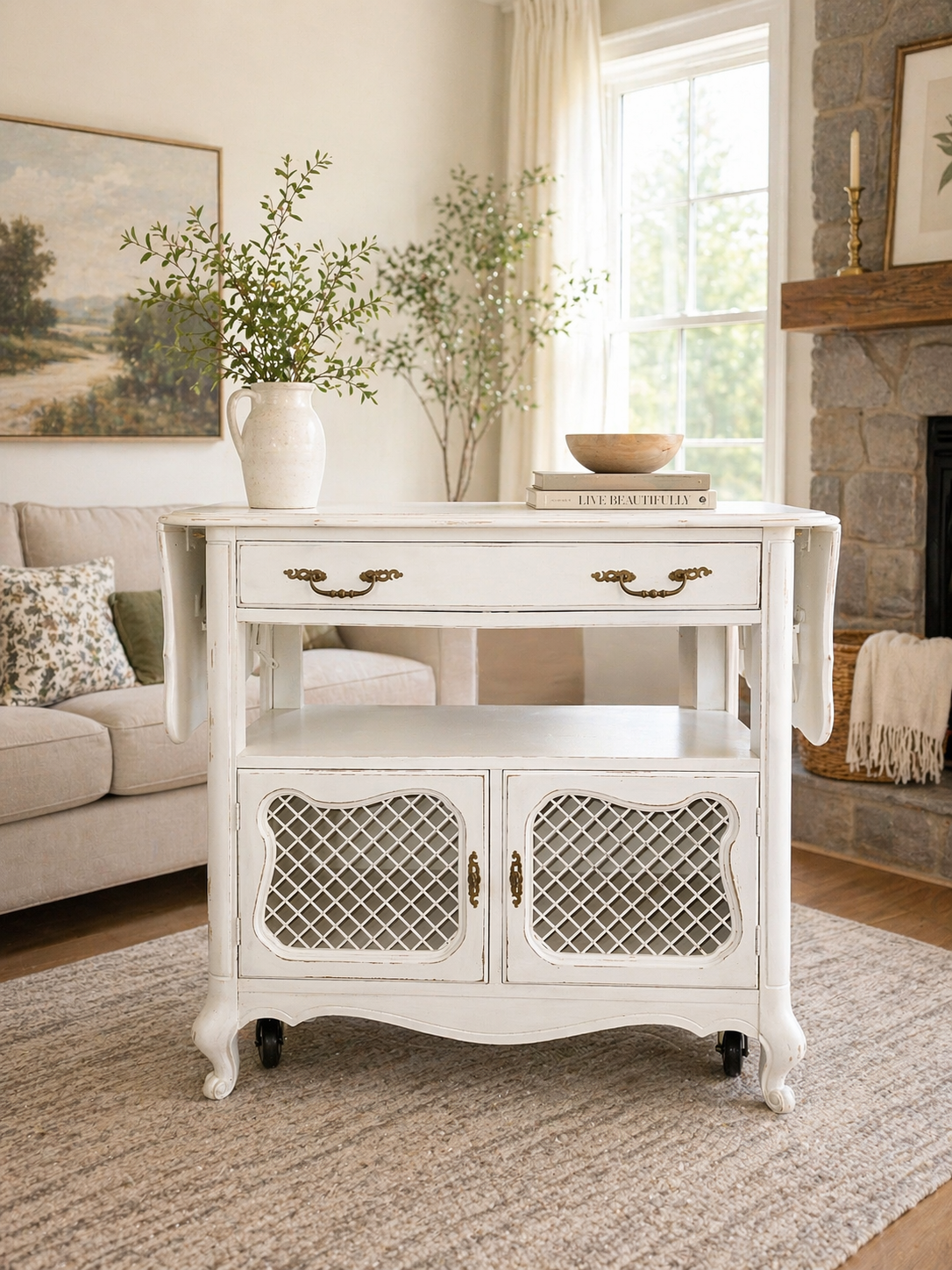 Vintage French Provincial–Style Buffet or Server