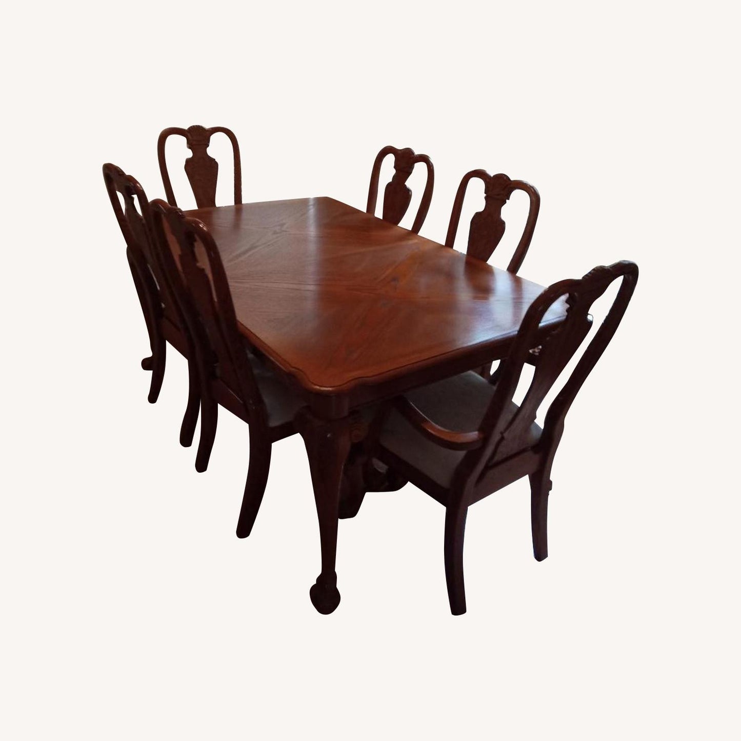 Broyhill Wood Dining Table Set