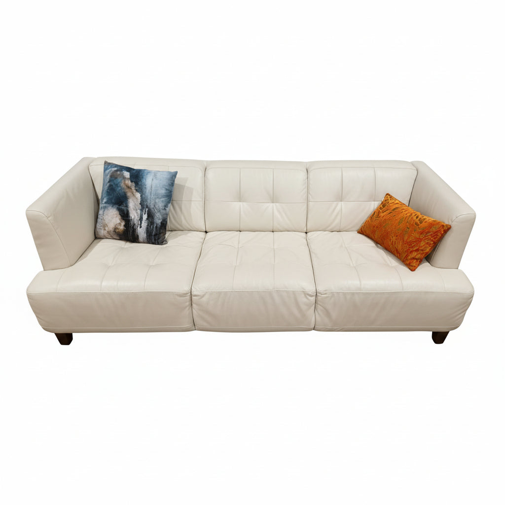 Macy's Alessia White Sofa