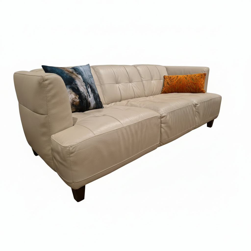 Macy's Alessia White Sofa