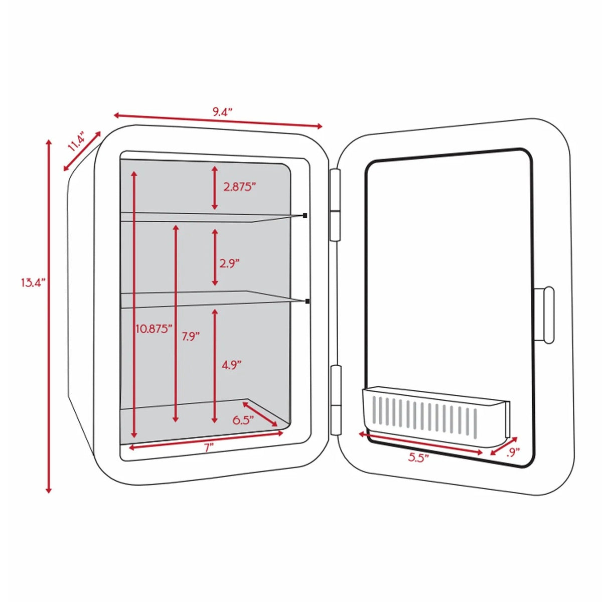 (New) Cooluli Infinity Mini Fridge