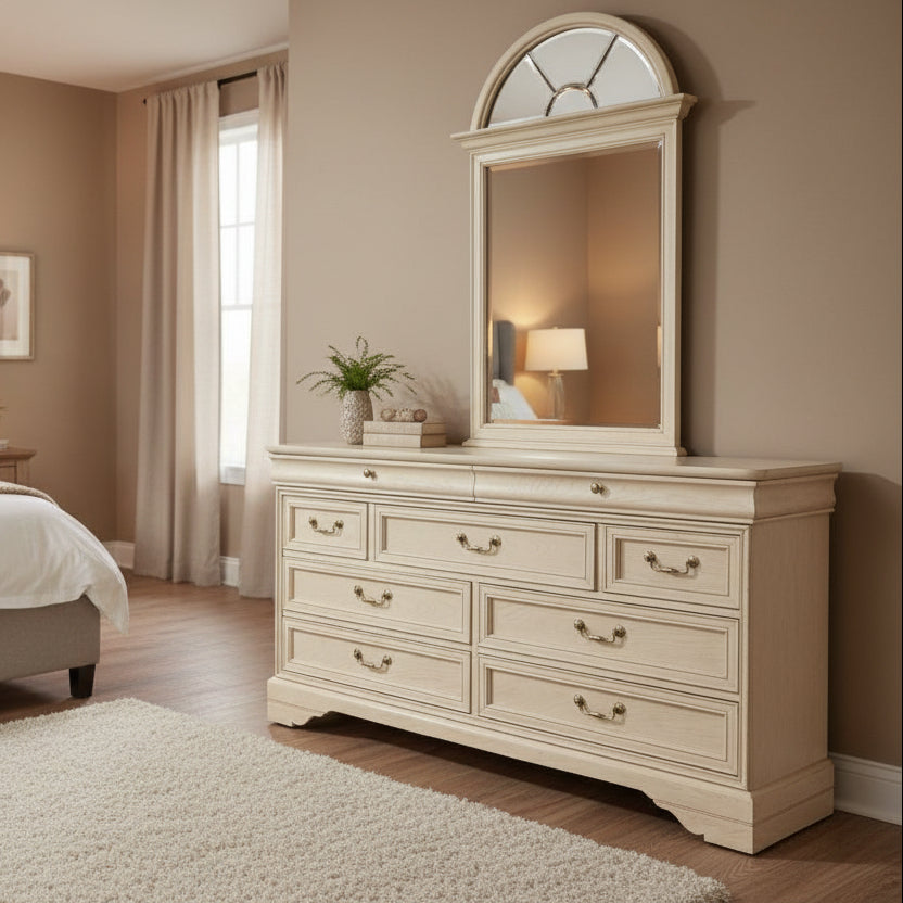 Chez Michelle Dresser and Mirror