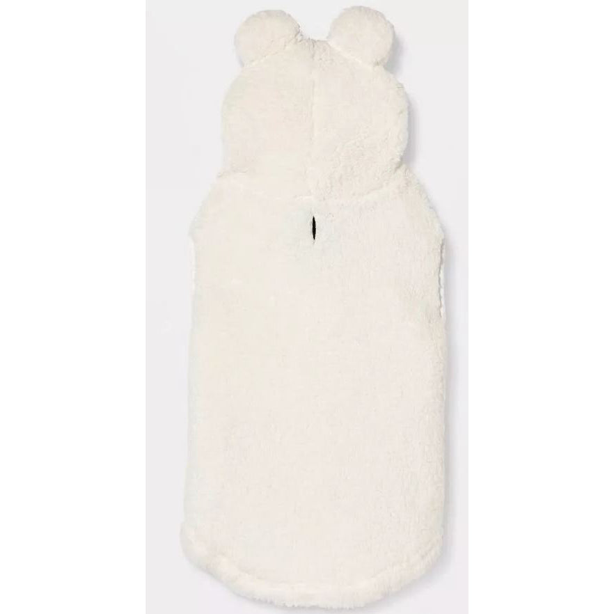 Wondershop Hoodie For Dog Size Large Winter White Sherpa