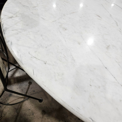 54" Round Marble Top Table